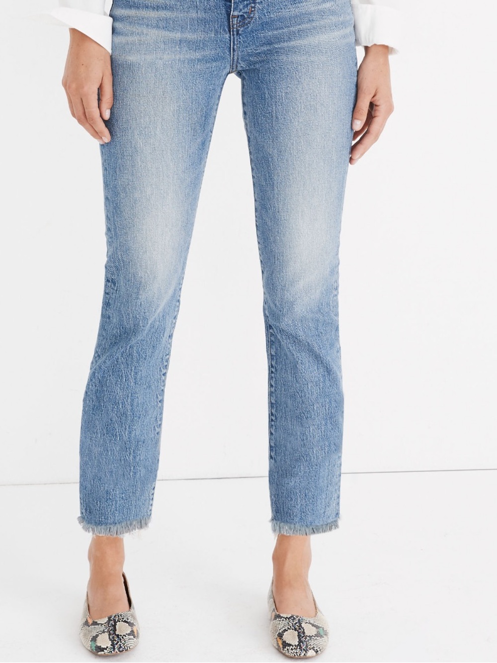 NWT Madewell The Perfect Vintage Jean, Cropped, Ainsworth Wash, Size 24